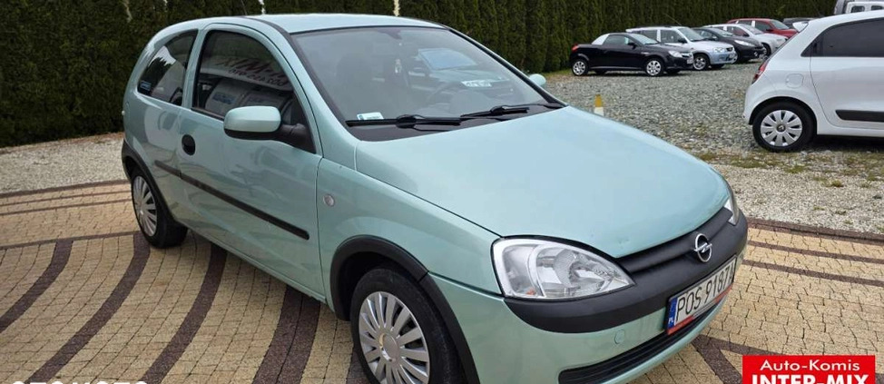 Opel Corsa cena 3300 przebieg: 93000, rok produkcji 2001 z Zagórz małe 191